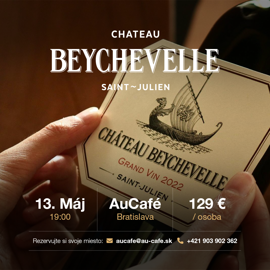 Vínny večer Château Beychevelle